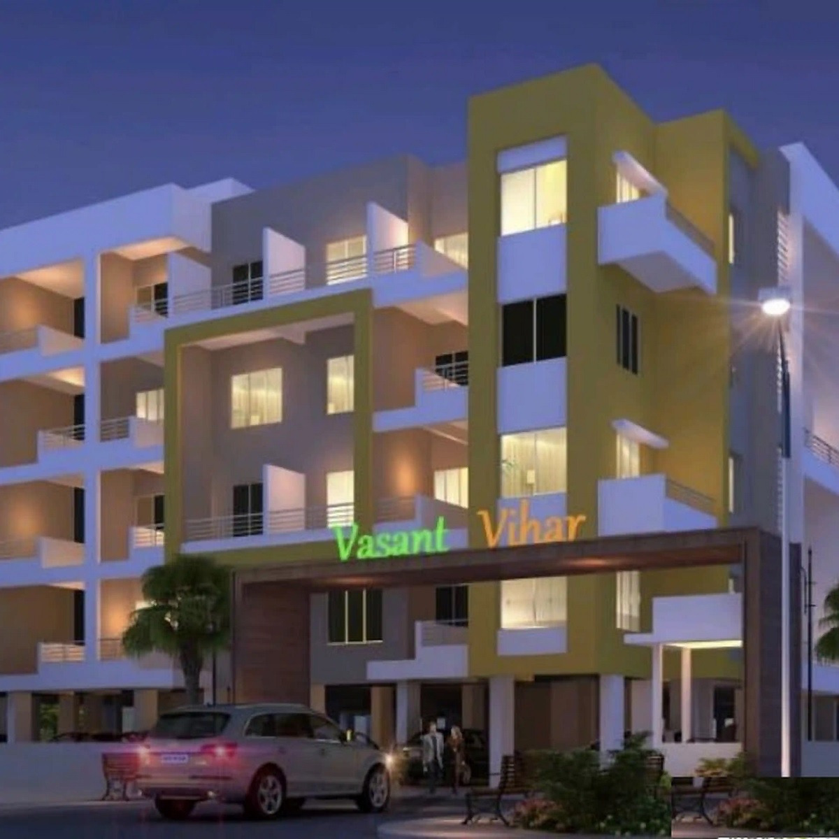 AR Vasant Vihar Apartment Exteriors