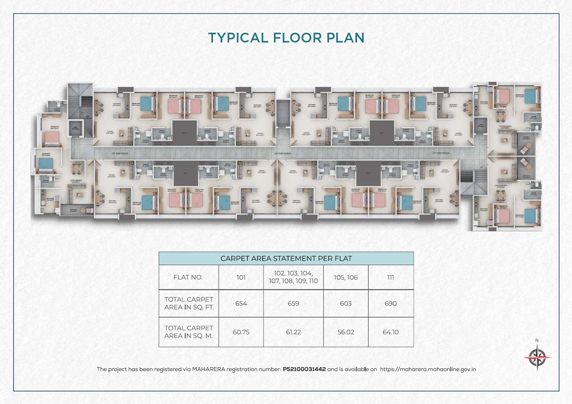 ARC Finezza Floor Plans