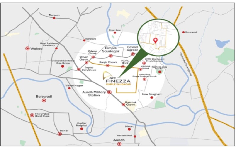 ARC Finezza Location Image