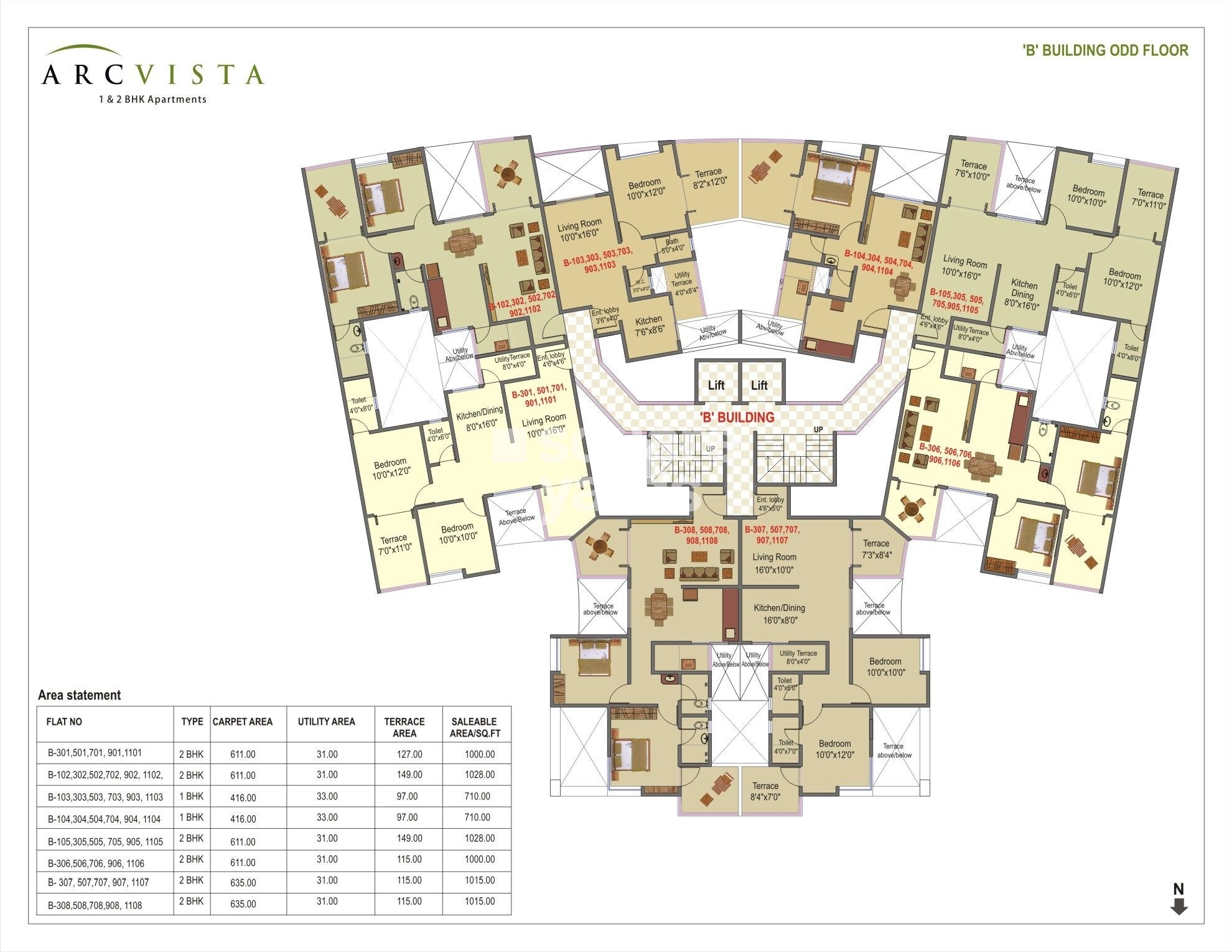 Arc Vista Floor Plans 2