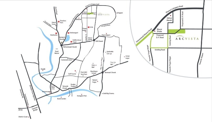 Arc Vista Location Image