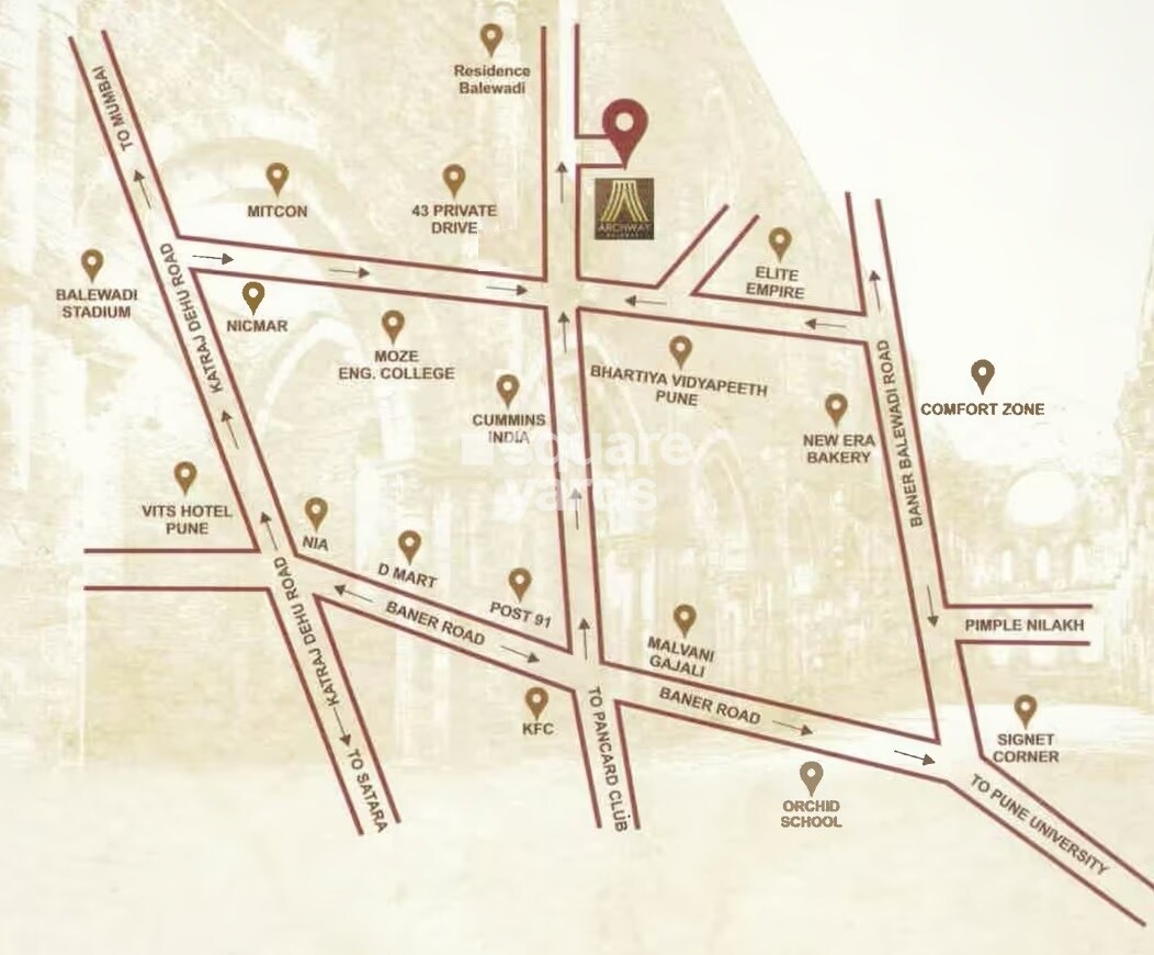 Archway Location Image