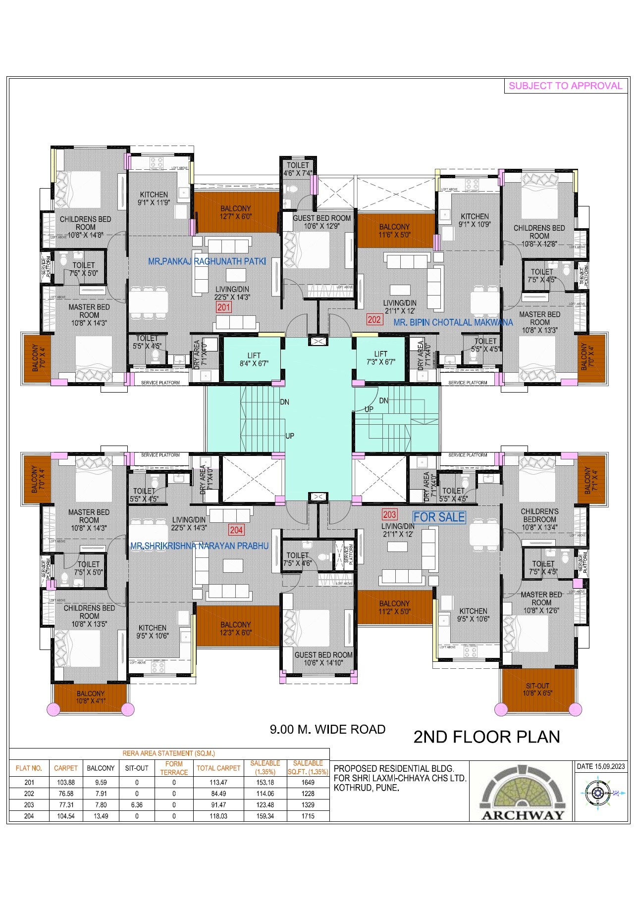 Archway Shri Laxmi Chhaya Floor Plans