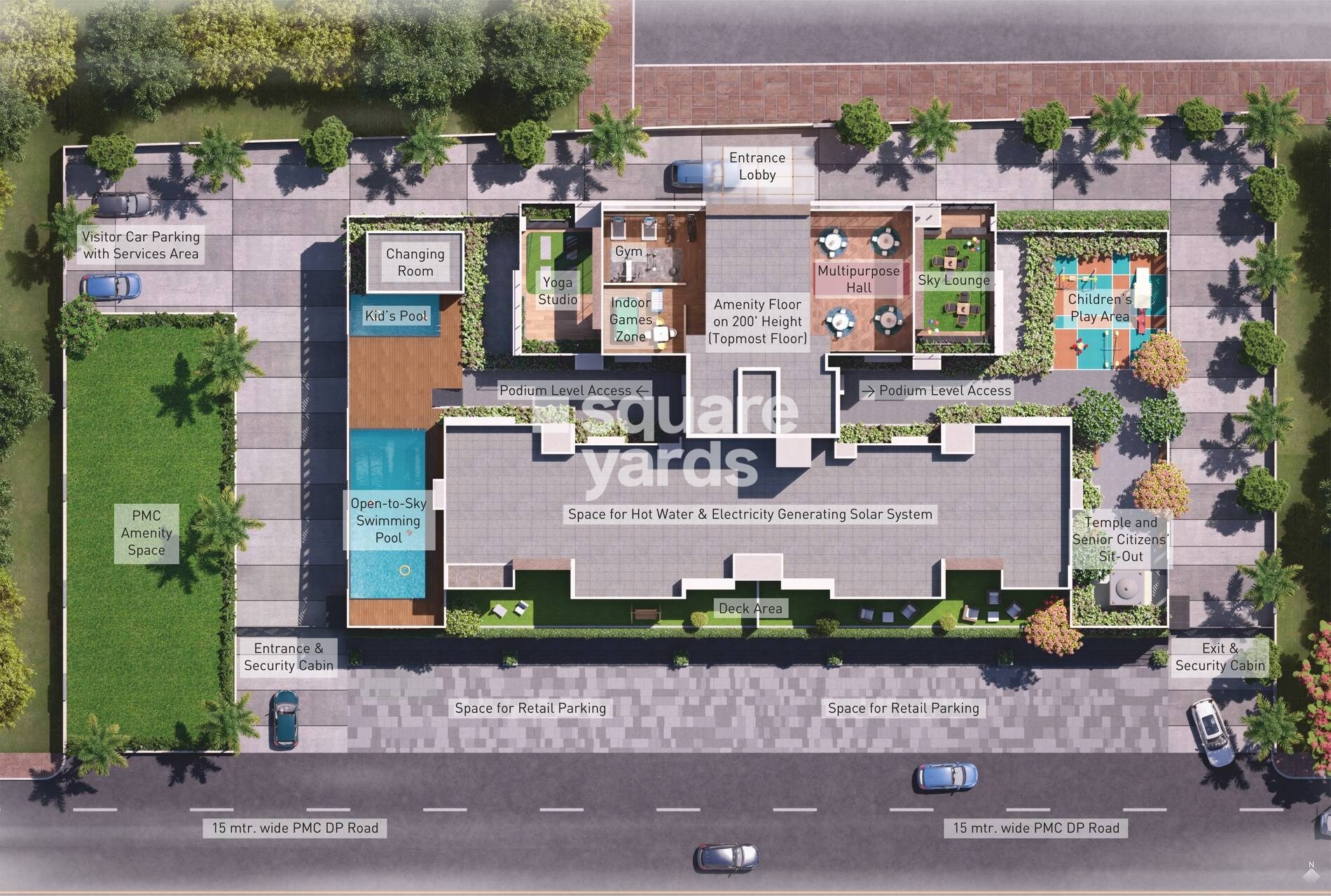 Arco-Skylife_a large building with a lot of graffiti on it