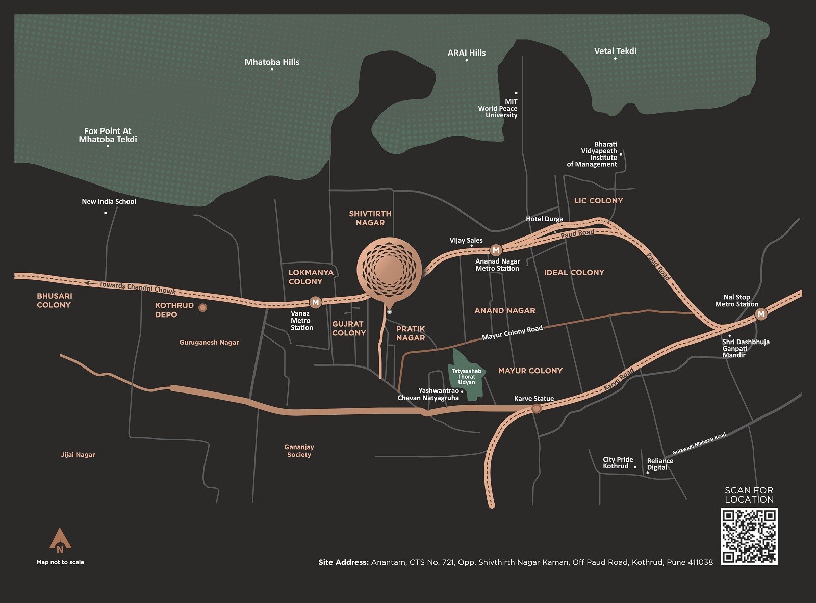 Arham Anantam Location Image