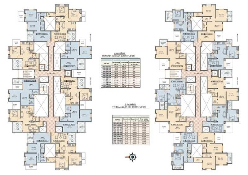Arihant Golden Rays Floor Plans