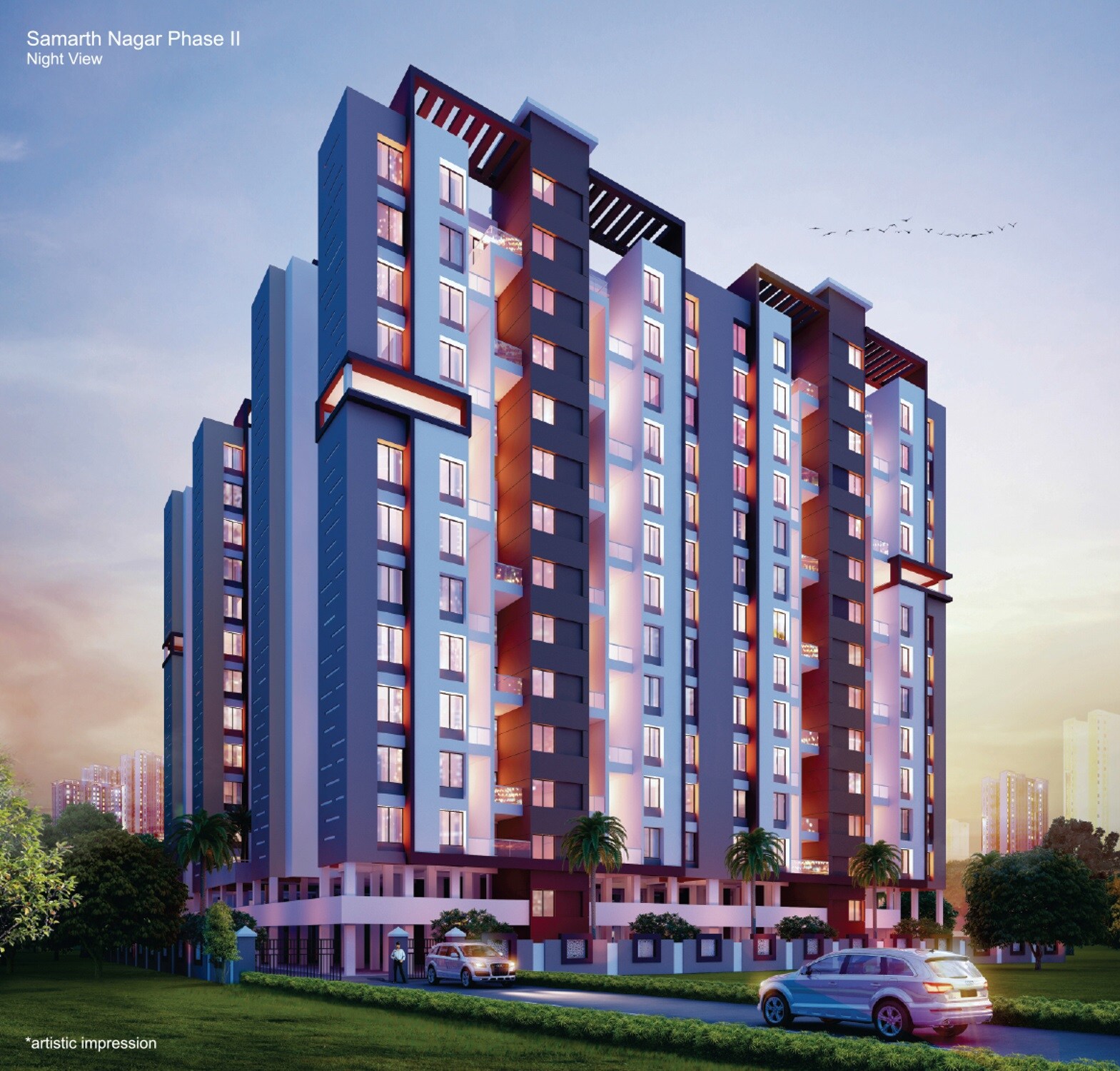 Arihant Samarth Nagar Apartment Exteriors