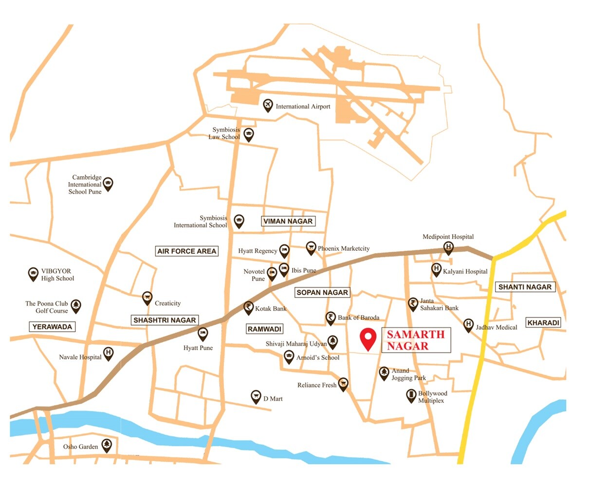 Arihant Samarth Nagar Location Image