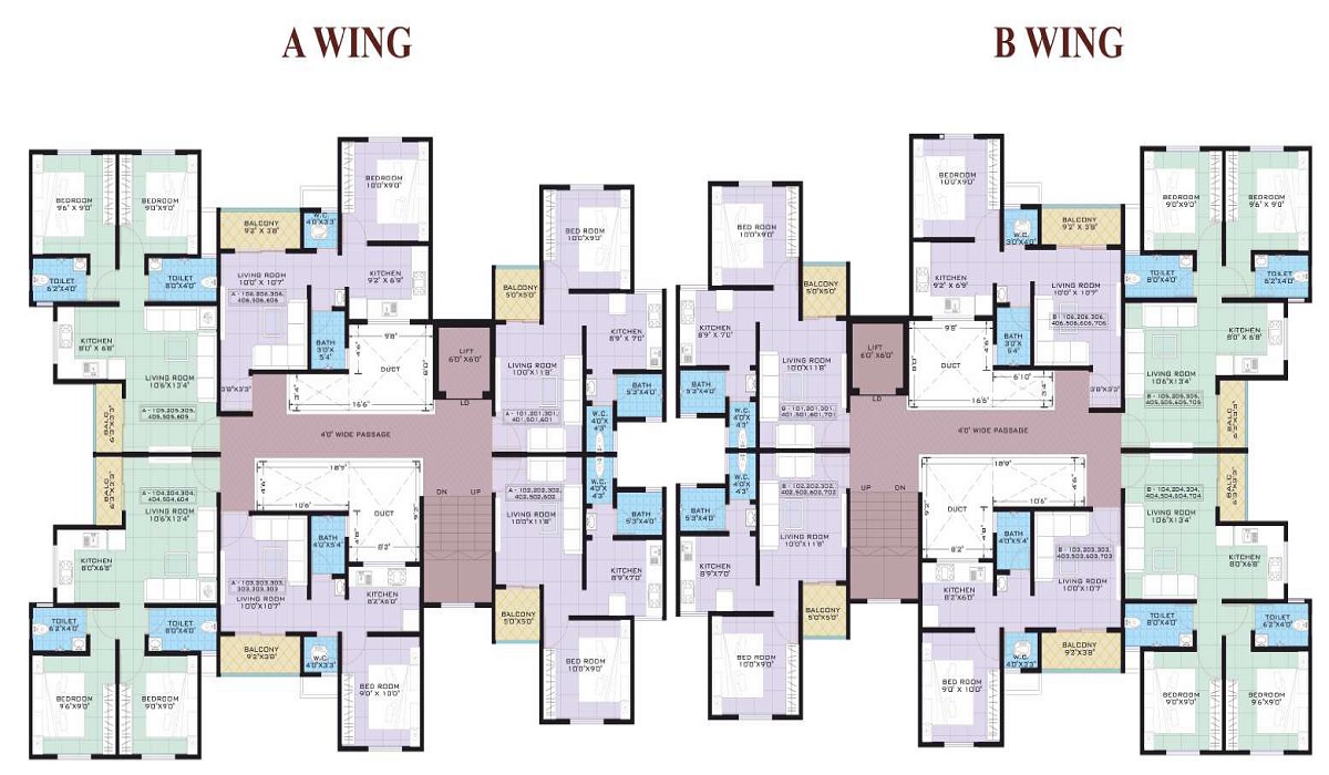 Arihant Wisdom Floor Plans