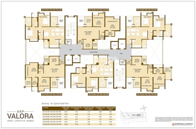 ARP Valora Towers A Floor Plans 1