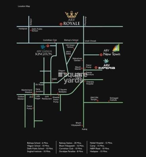 ARV Imperia Location Image