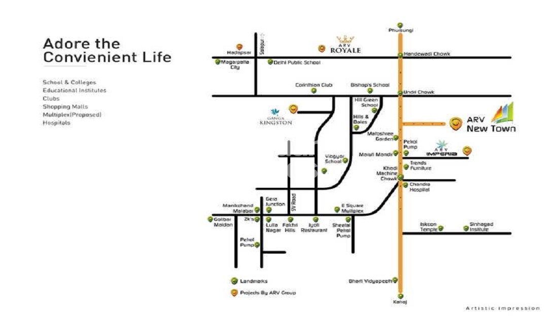 ARV Newtown Location Image