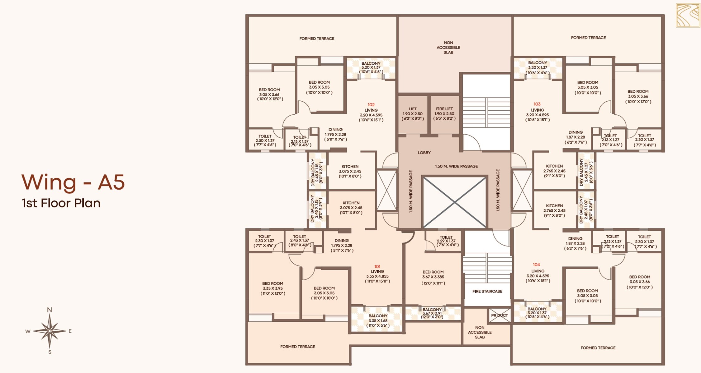 ARV Richvue Floor Plans