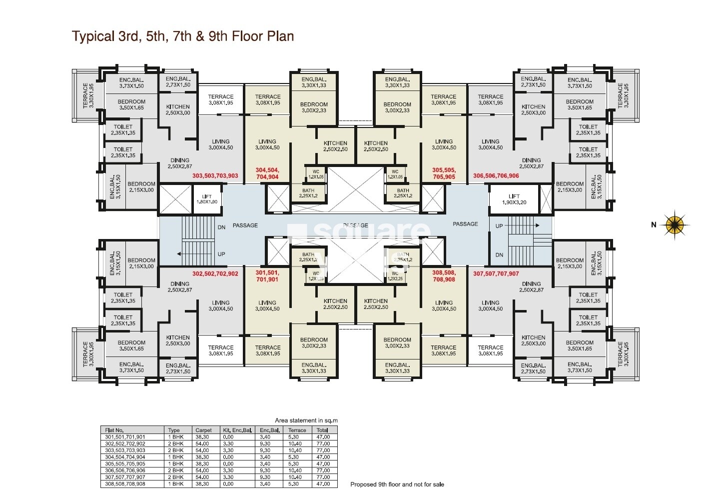 Aryavedant Palm Springs Floor Plans 2