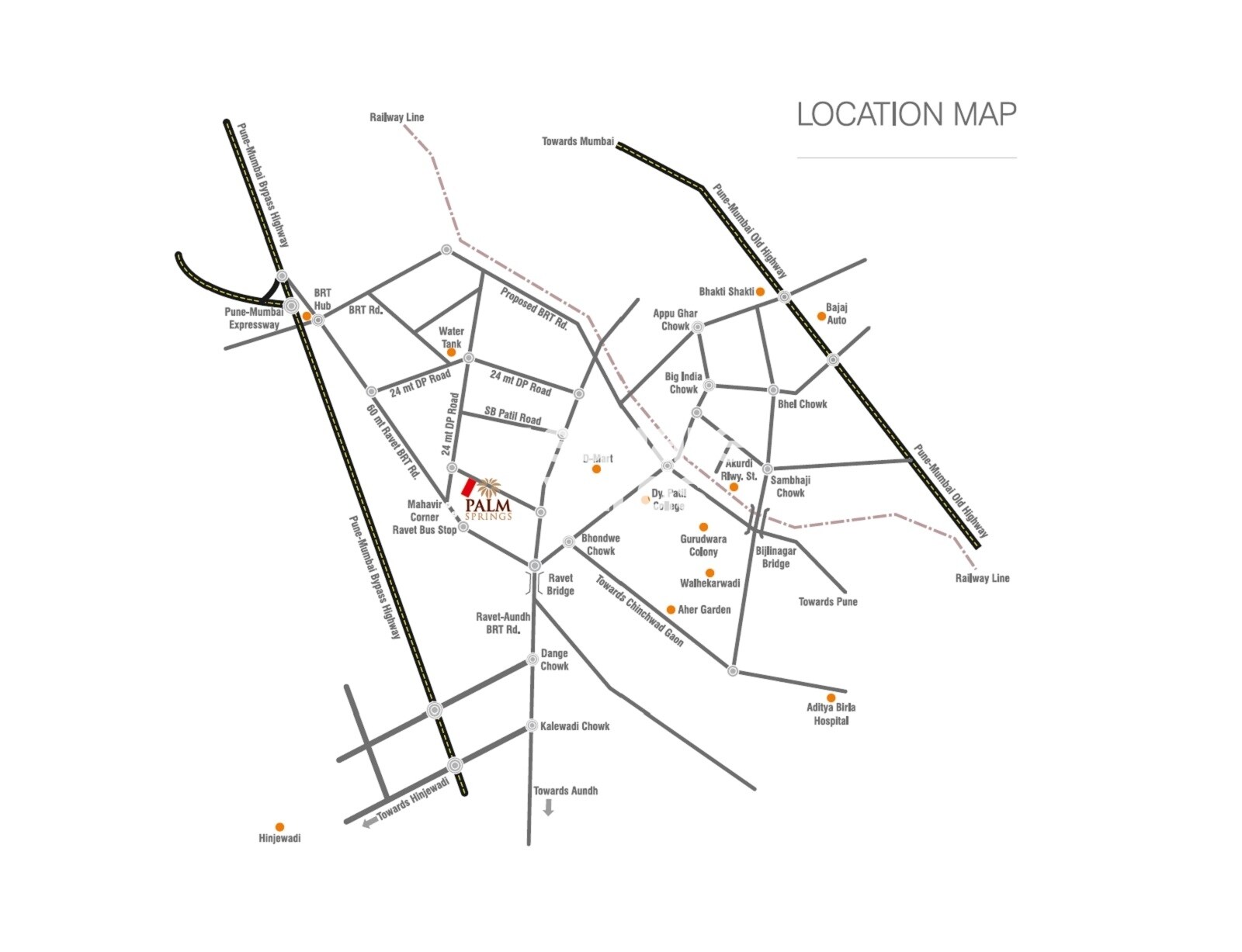 Aryavedant Palm Springs Location Image