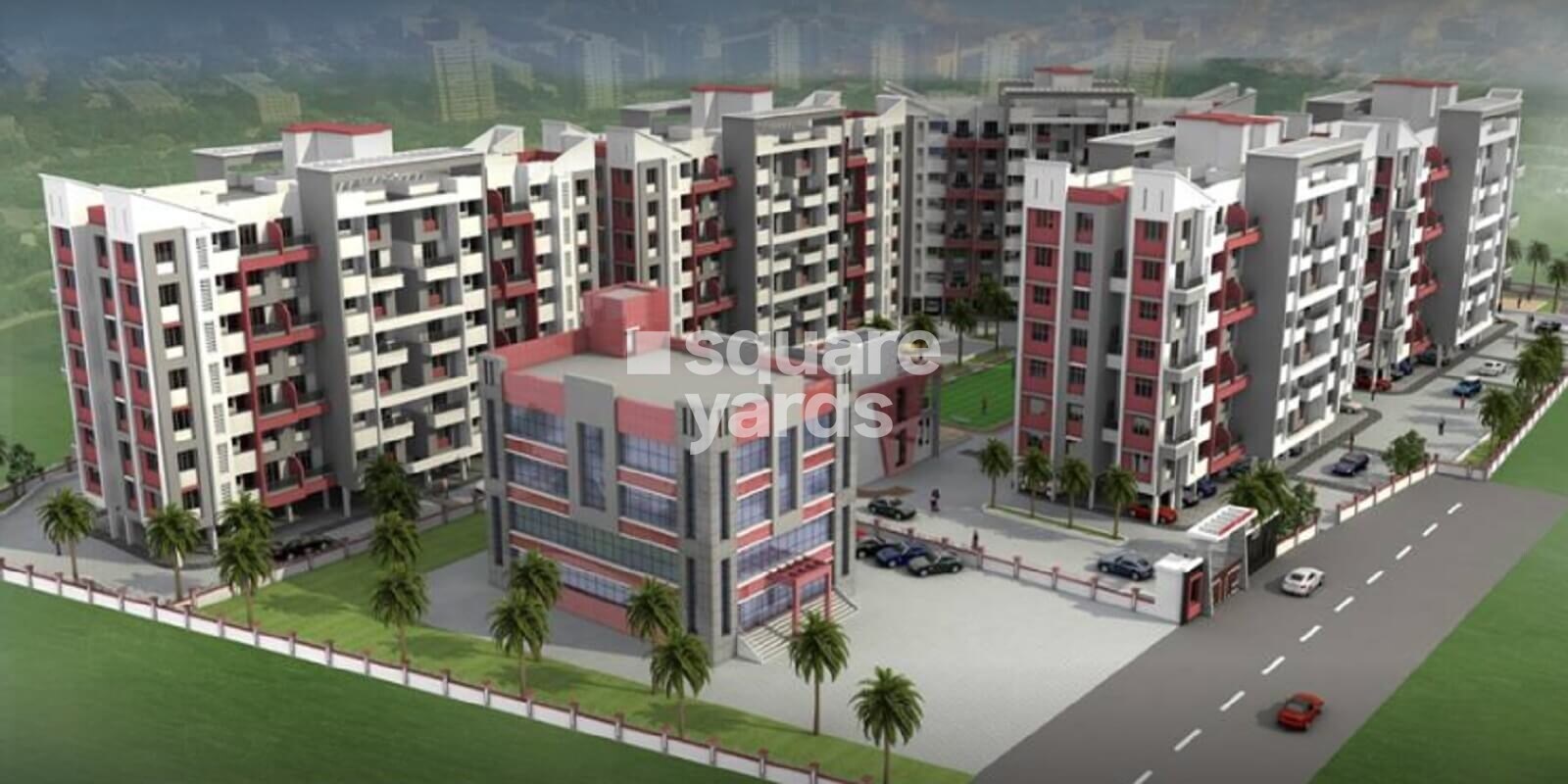 Ashanand Residency F Building residential project in Rajgurunagar