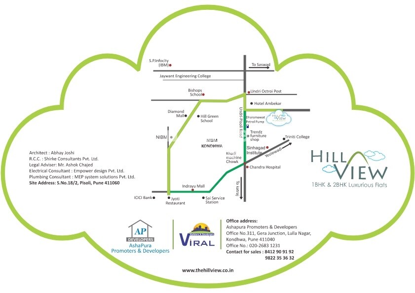 Ashapura Hill View Location Image