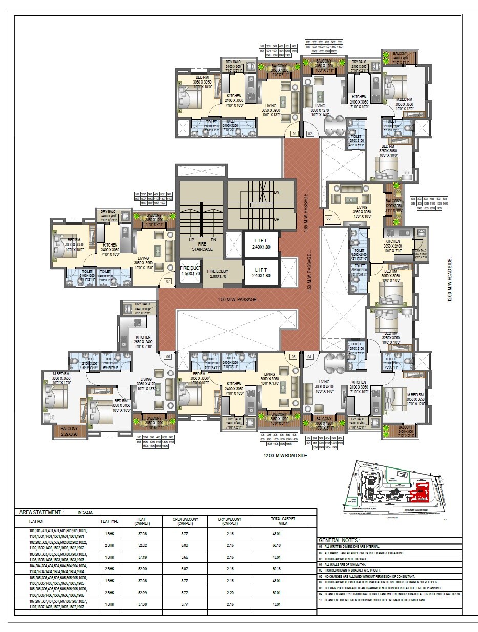 Ashapuri Tulsivan Floor Plans