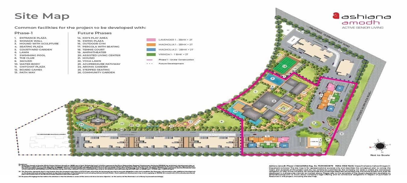 Ashiana Amodh Master Plan Image