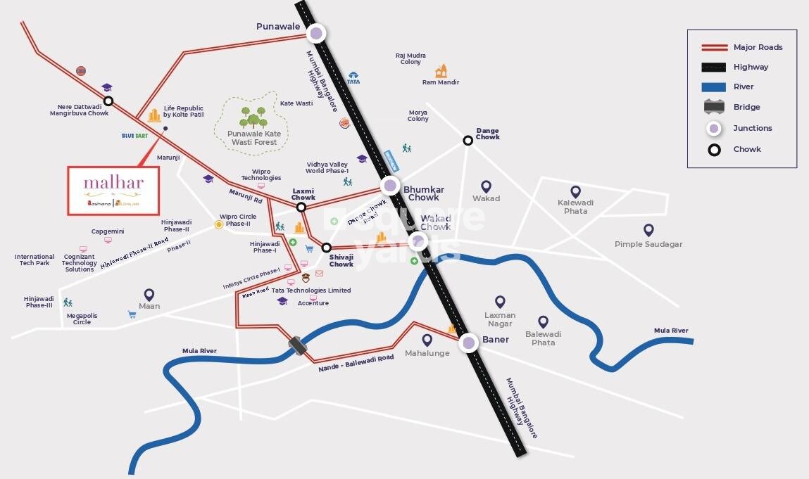 Ashiana Malhar Location Image