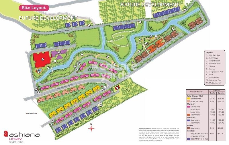 Ashiana Utsav Apartments Master Plan Image