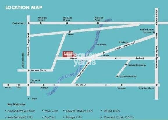 Ashutosh Shubham Serenity Location Image