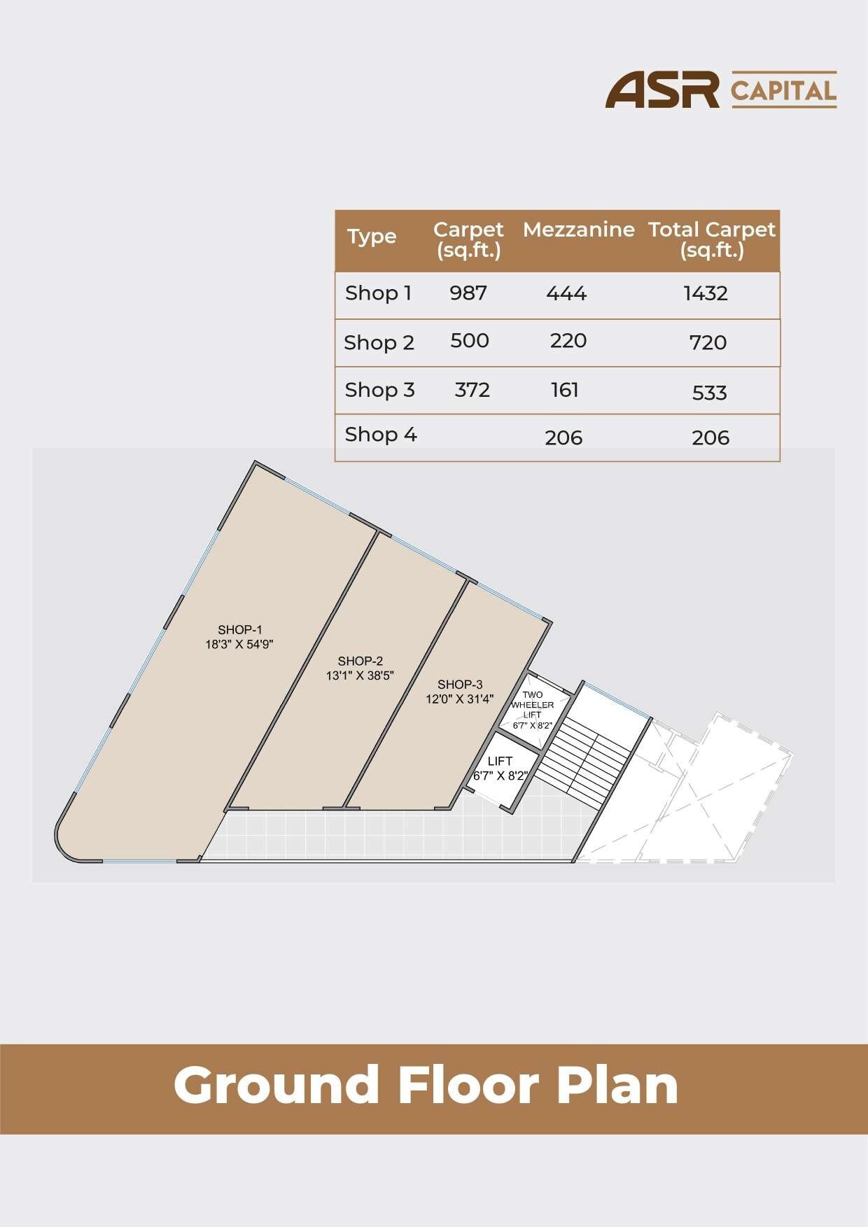 ASR Capital Floor Plans