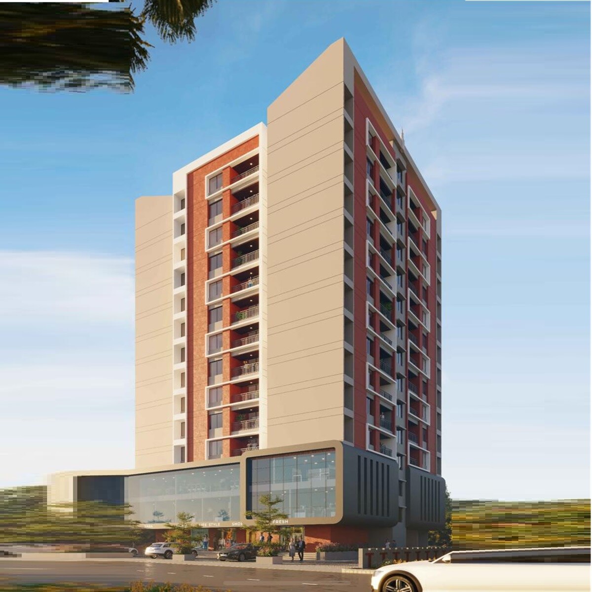 Aswani BN Heights Apartment Exteriors