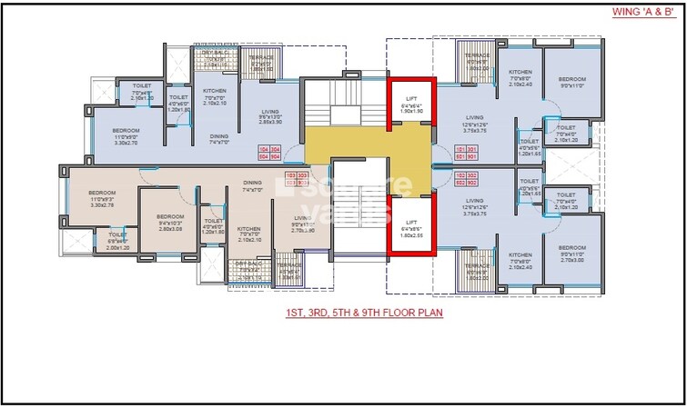Aswani Galaxy Floor Plans 1