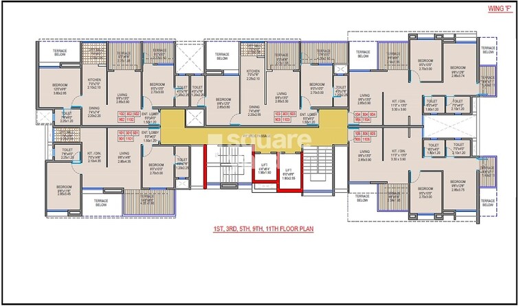 Aswani Galaxy Floor Plans 2