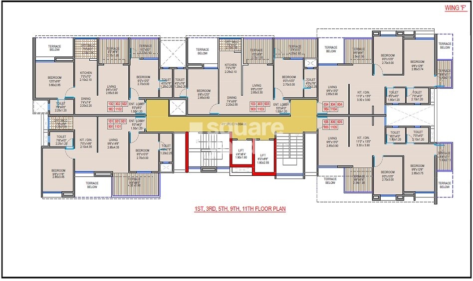 Aswani Galaxy Floor Plans 2