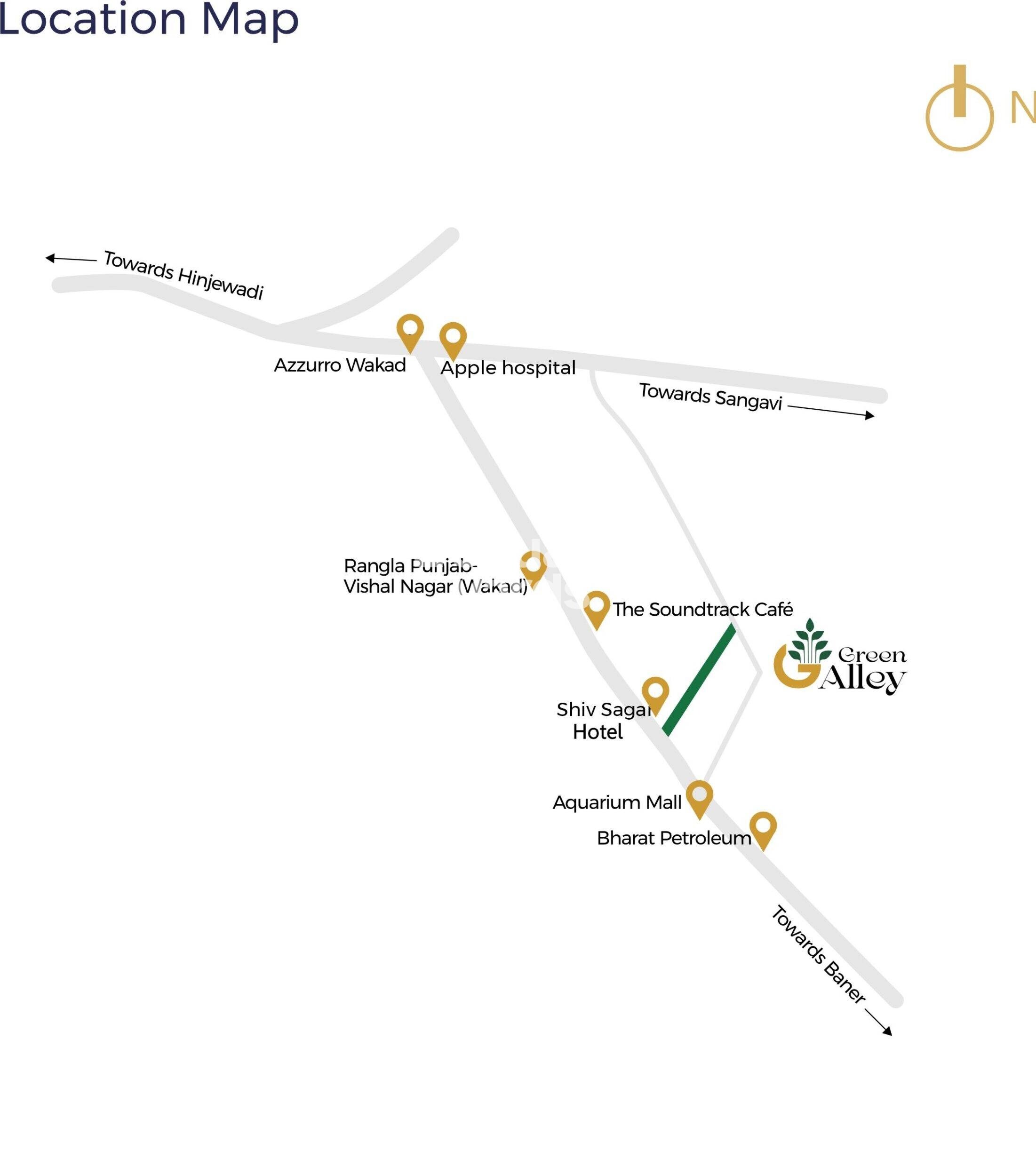 Aswani Green Alley Location Image