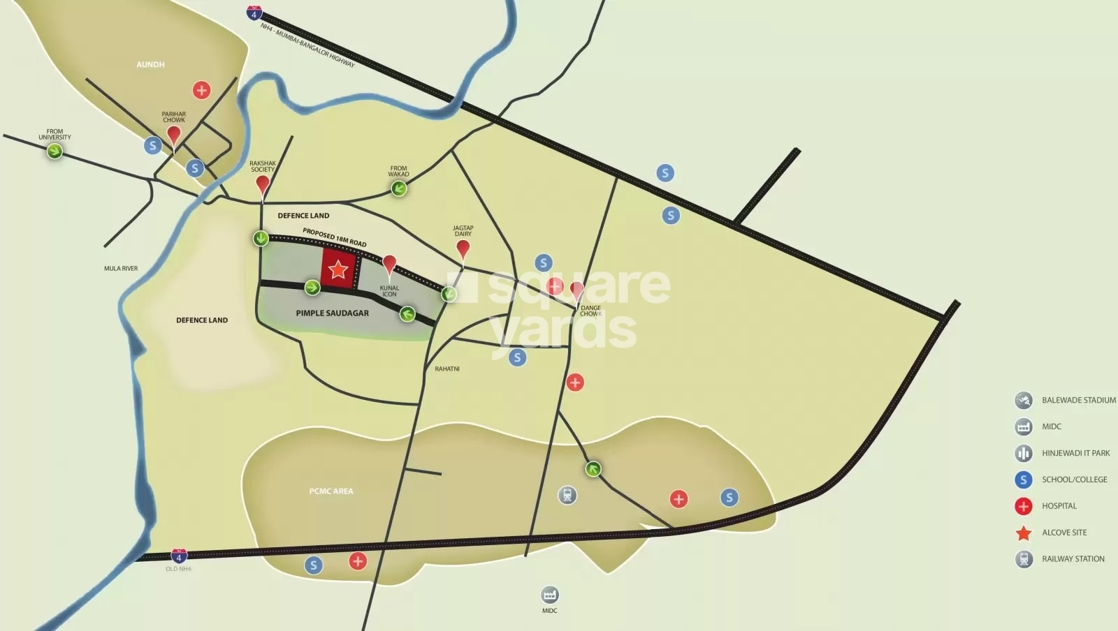 Atul Alcove Location Image