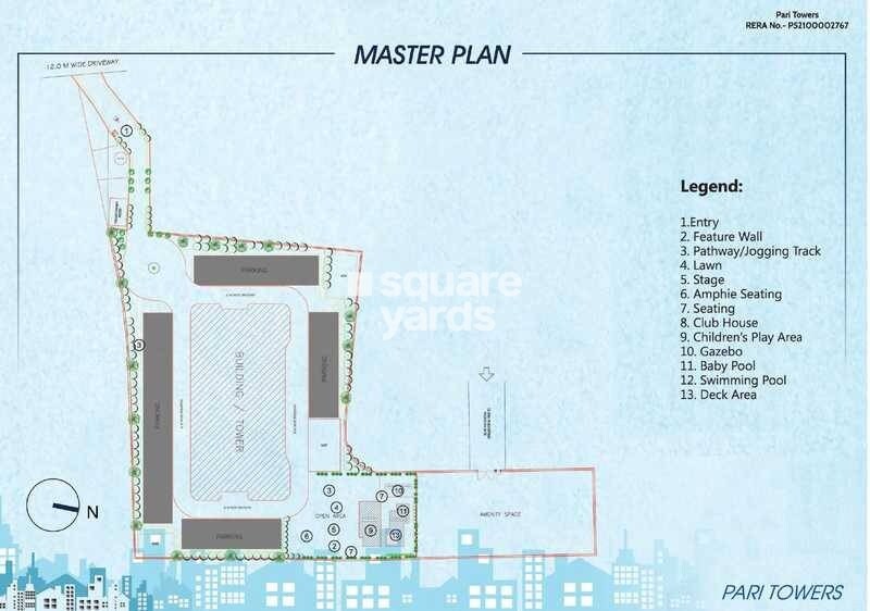 Atul Pari Towers Master Plan Image