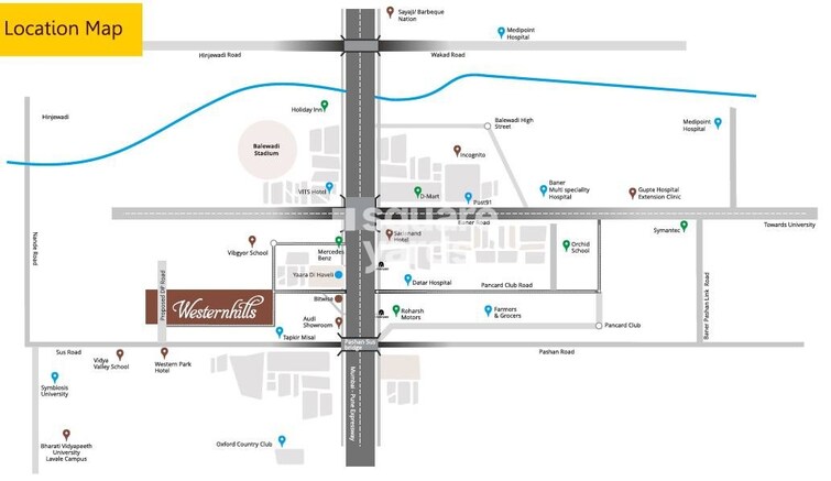 Atul Westernhills Location Image