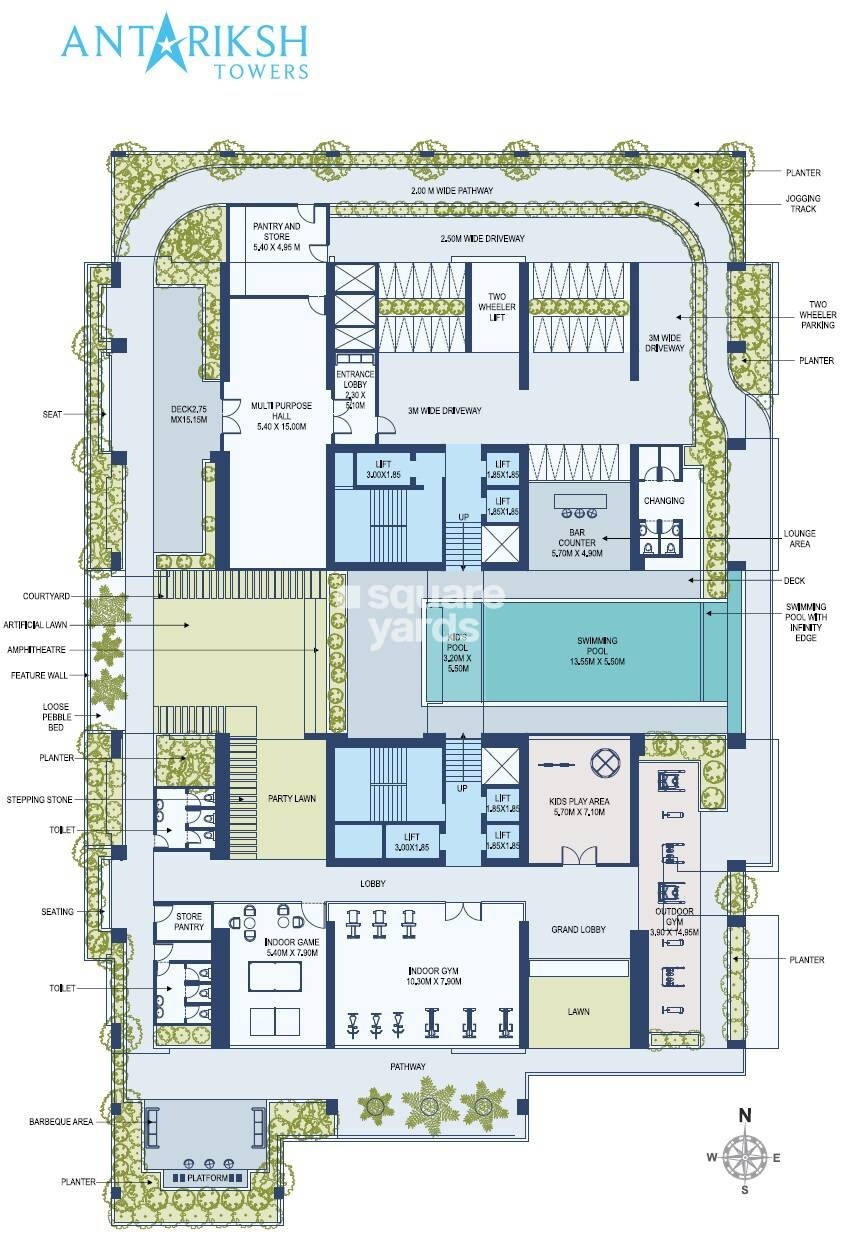 Aum Antariksh Towers Master Plan 1