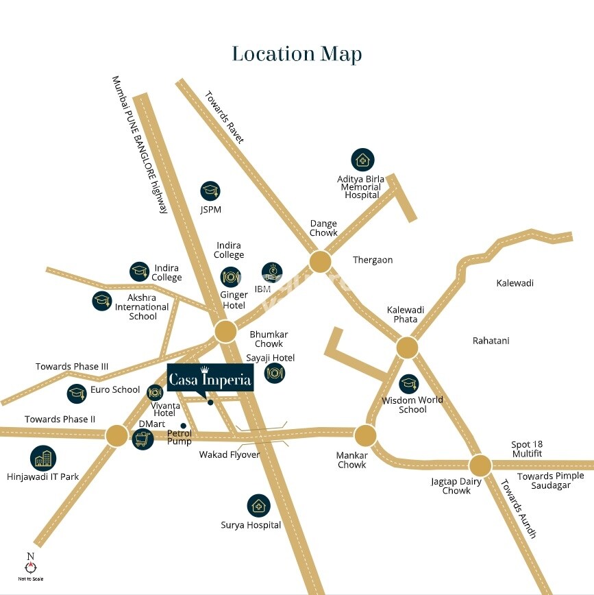 Aum Casa Imperia EWS Location Image