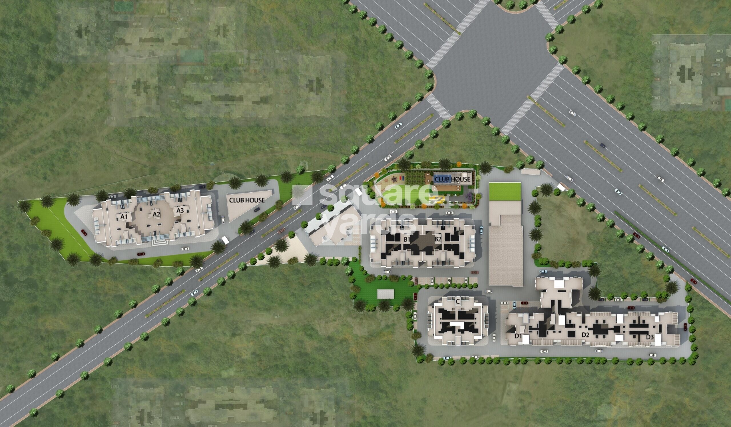 Aum Casa Imperia EWS Master Plan Image