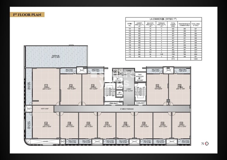 Aum La Commercia Floor Plans 2