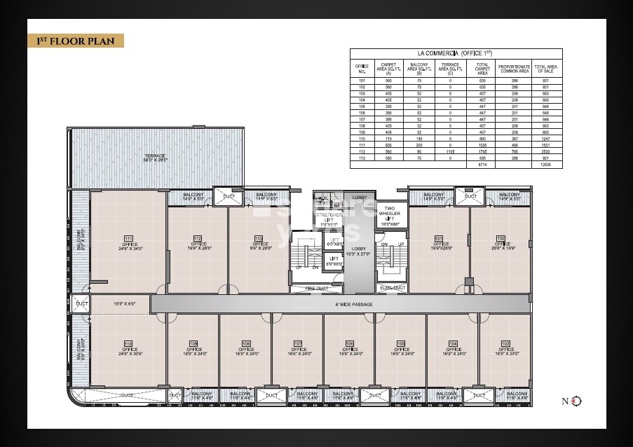 Aum La Commercia Floor Plans 2
