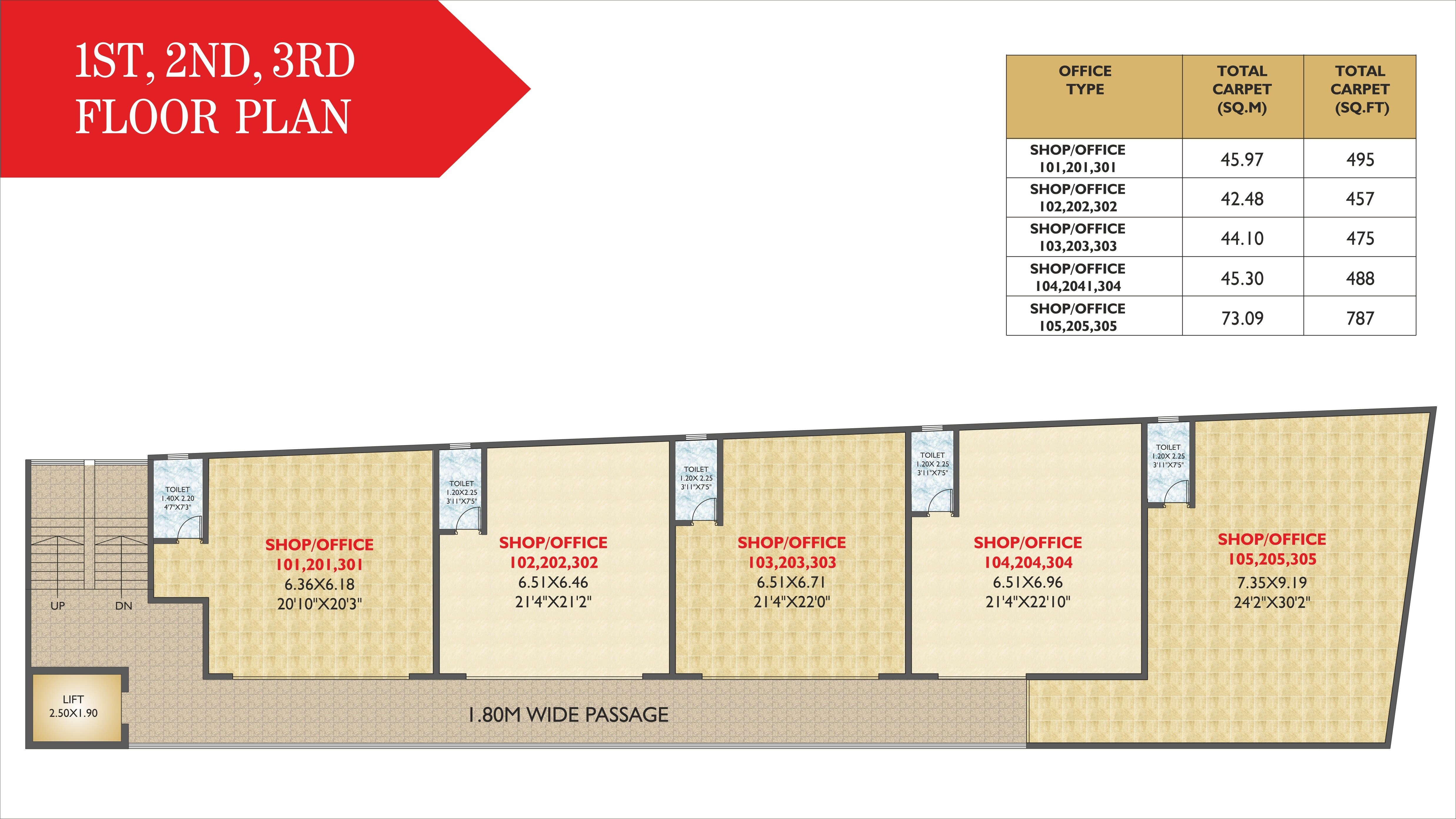 Aum Vertex Floor Plans