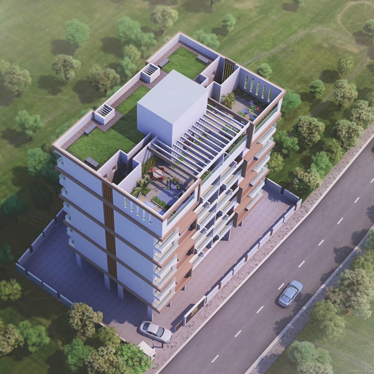 Aura Residences Tower View