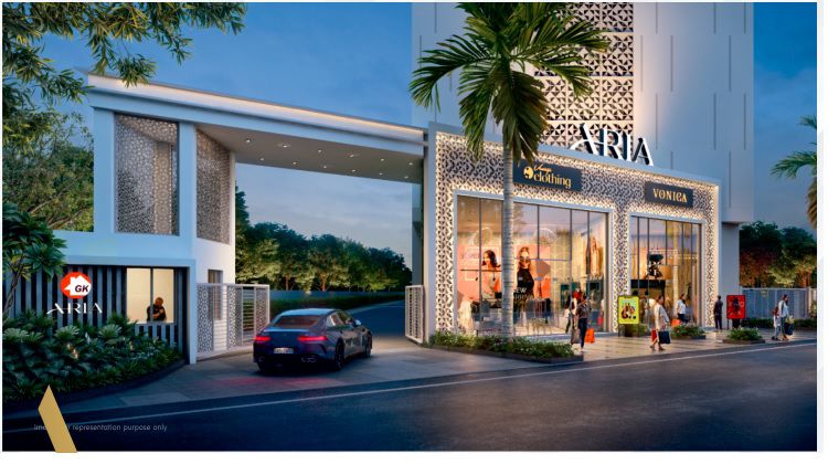 Aurigaa Aria Entrance View