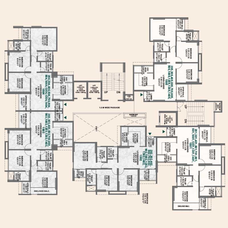 Aurigaa Aryaban Floor Plans 2