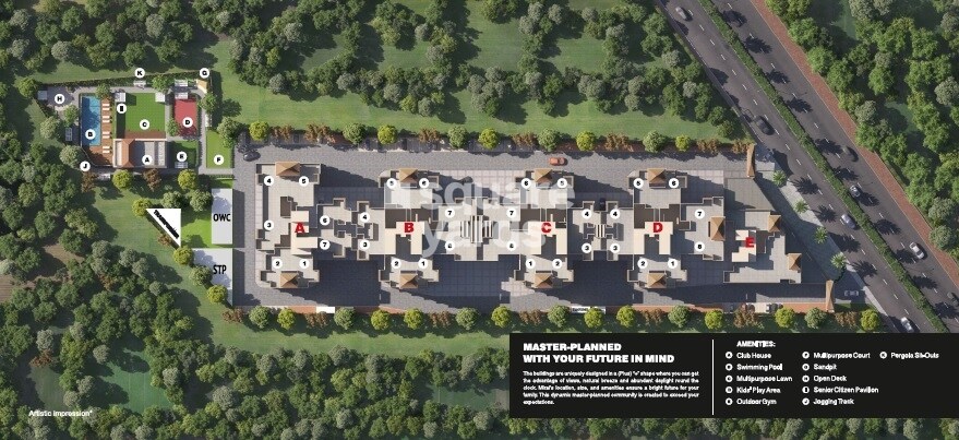 Aurigaa Mirai Master Plan Image