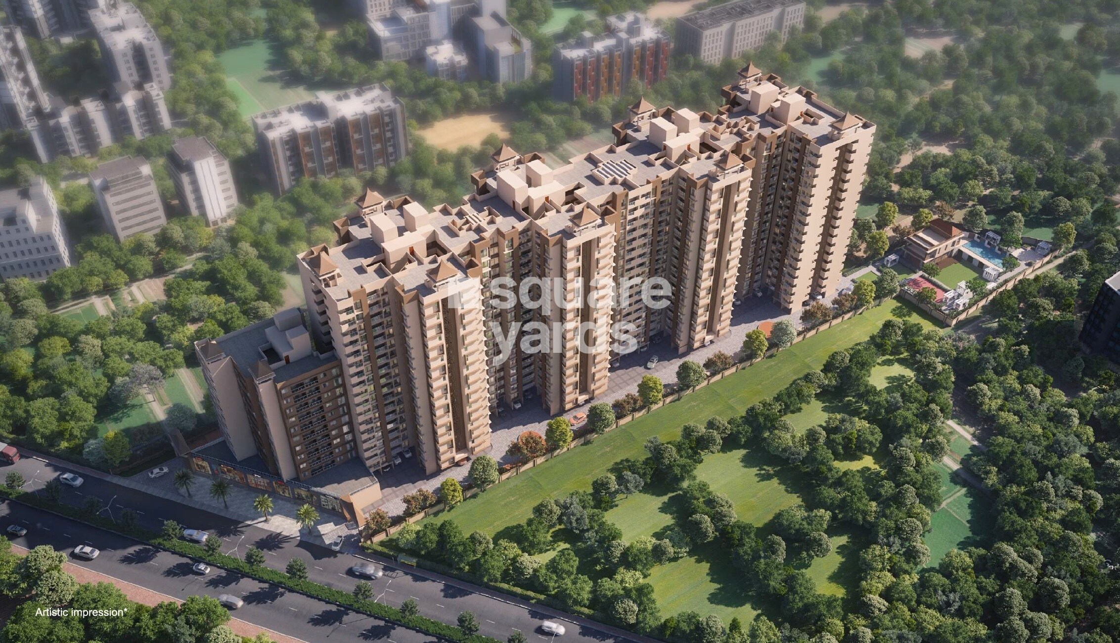 Aurigaa Mirai Tower View