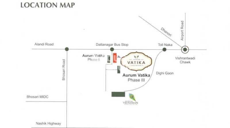 Aurum Vatika Phase III Location Image