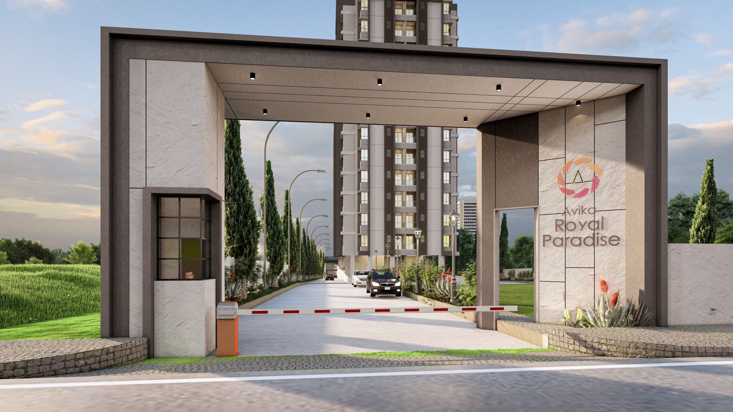 Avika Royal Paradise Entrance View