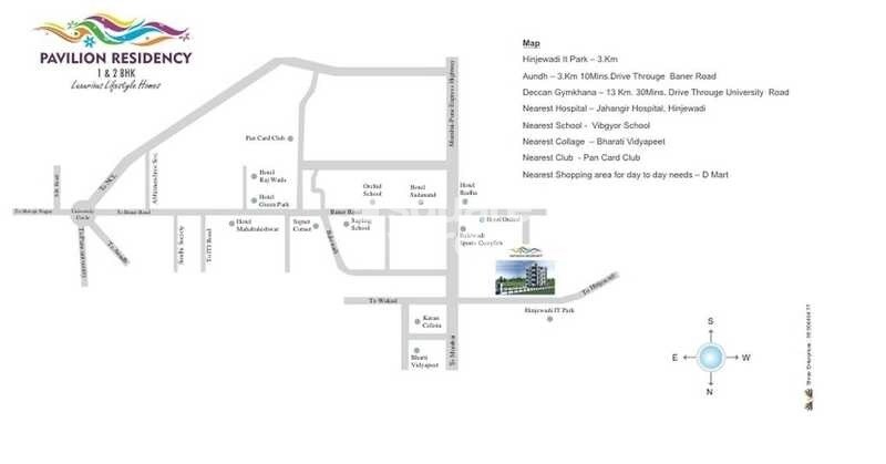 Avishkar Pavilion Residency Phase II Location Image