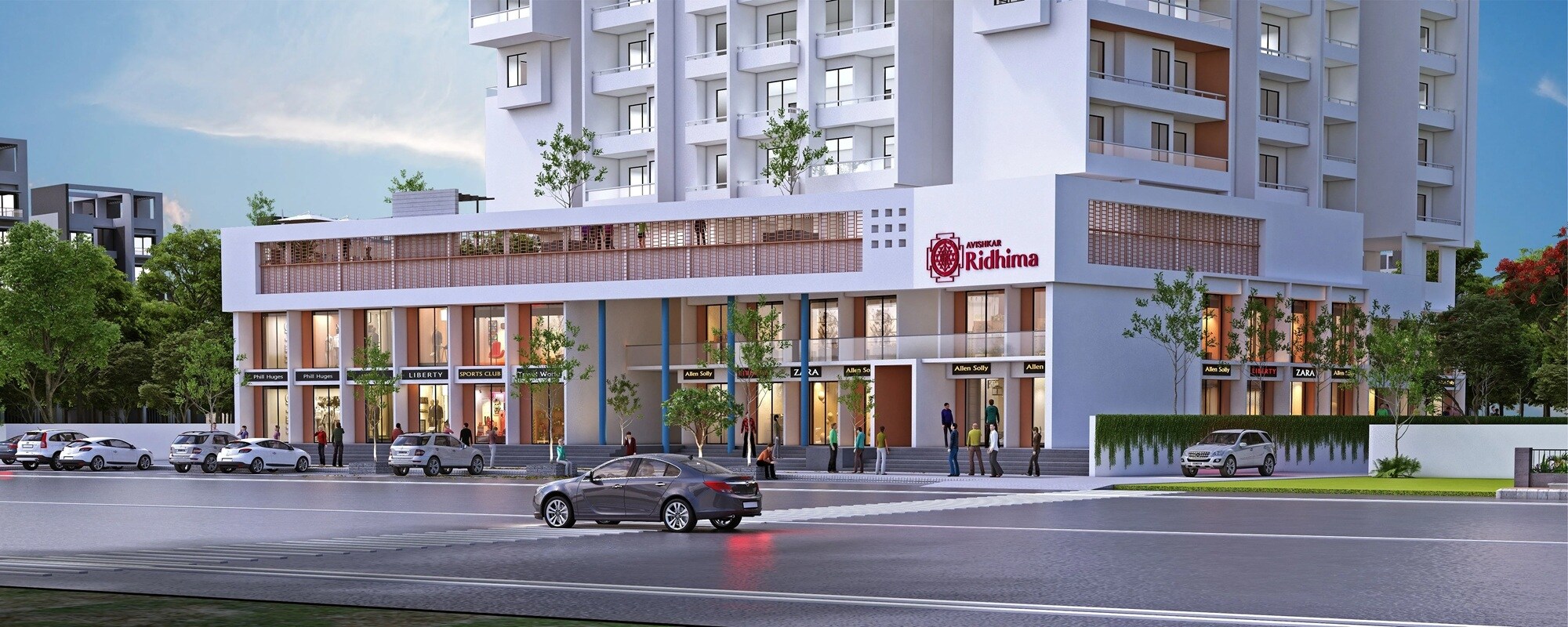 Avishkar Ridhima Apartment Exteriors